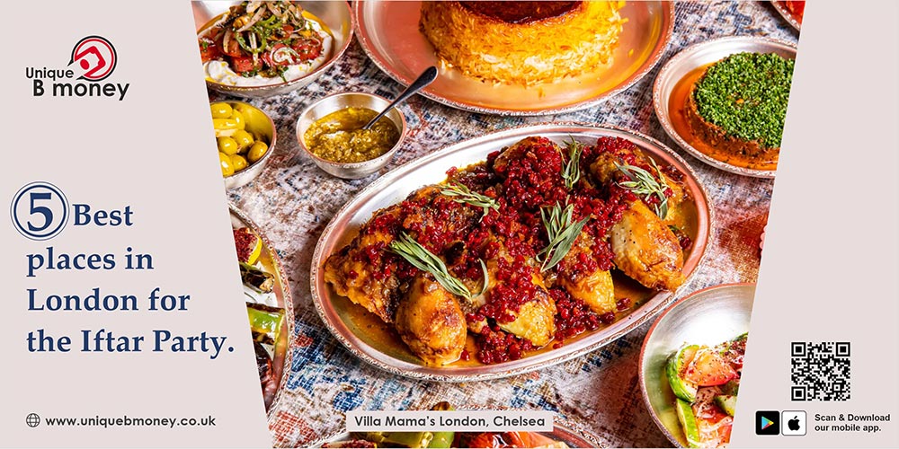 5 Best Places in London for the Iftar Party