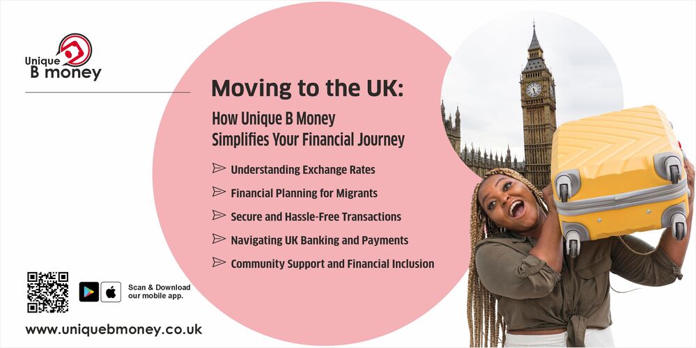 Moving to the UK: How UniqueB Money Simplifies Your Financial Journey